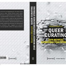 Buchcover für Queer Curatinng