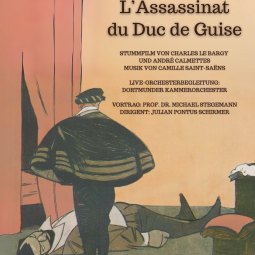 Ein Poster für die Veranstaltung "L'Assassinat du Duc de Guise"