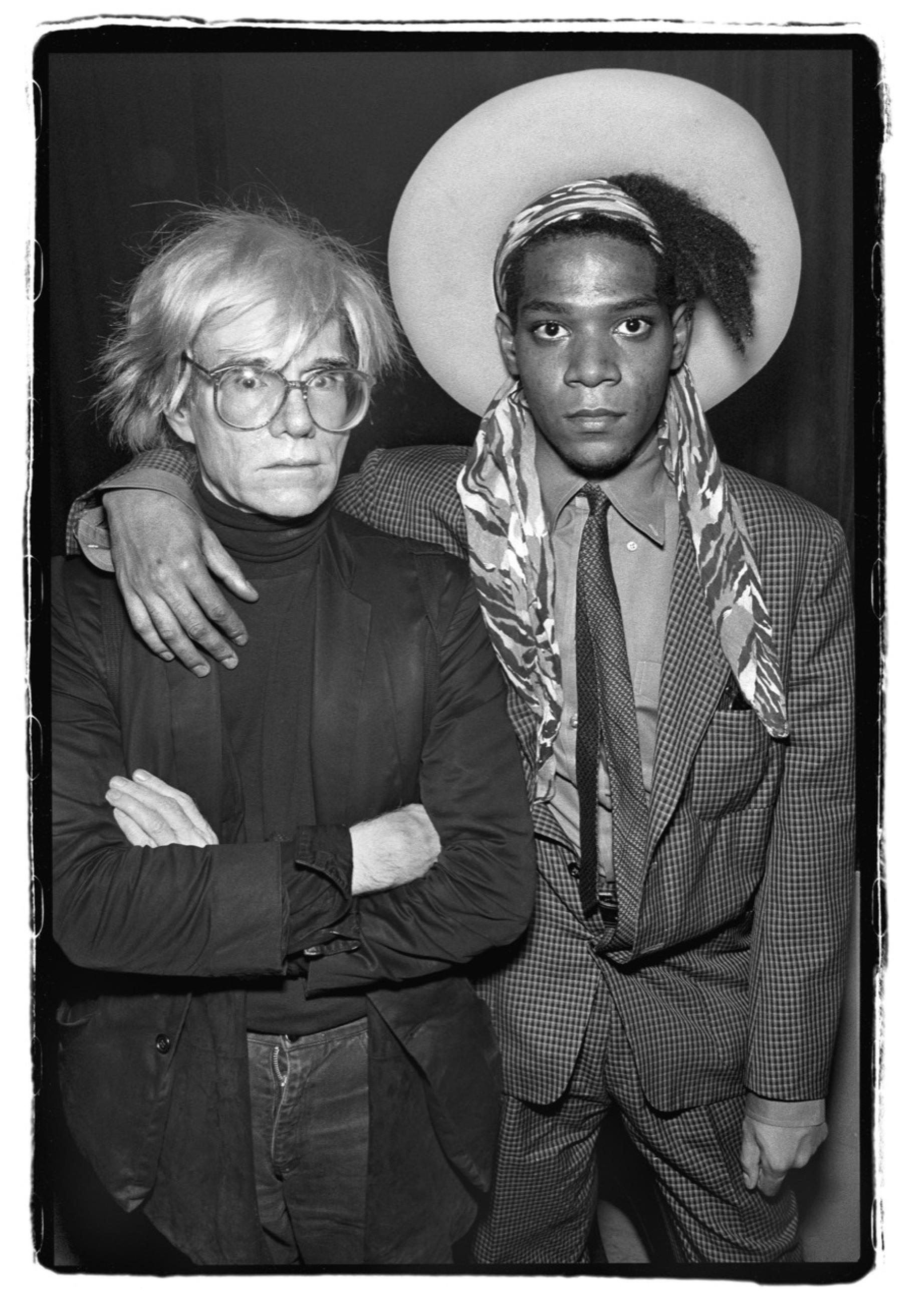 Warhol & Basquiat, NYC 1986  © Wolfgang Wesener