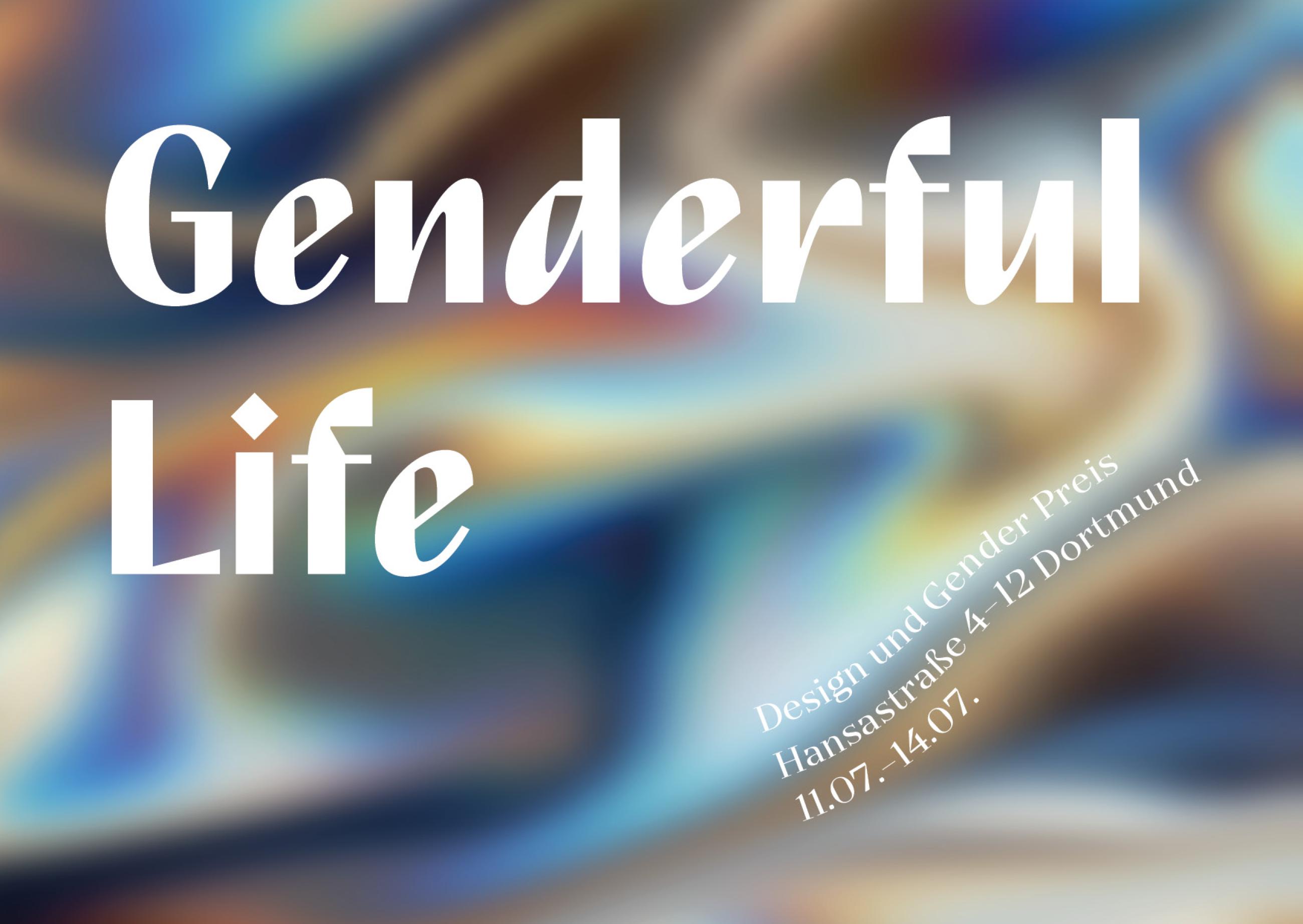 Einladungskarte Genderful Life (Front)