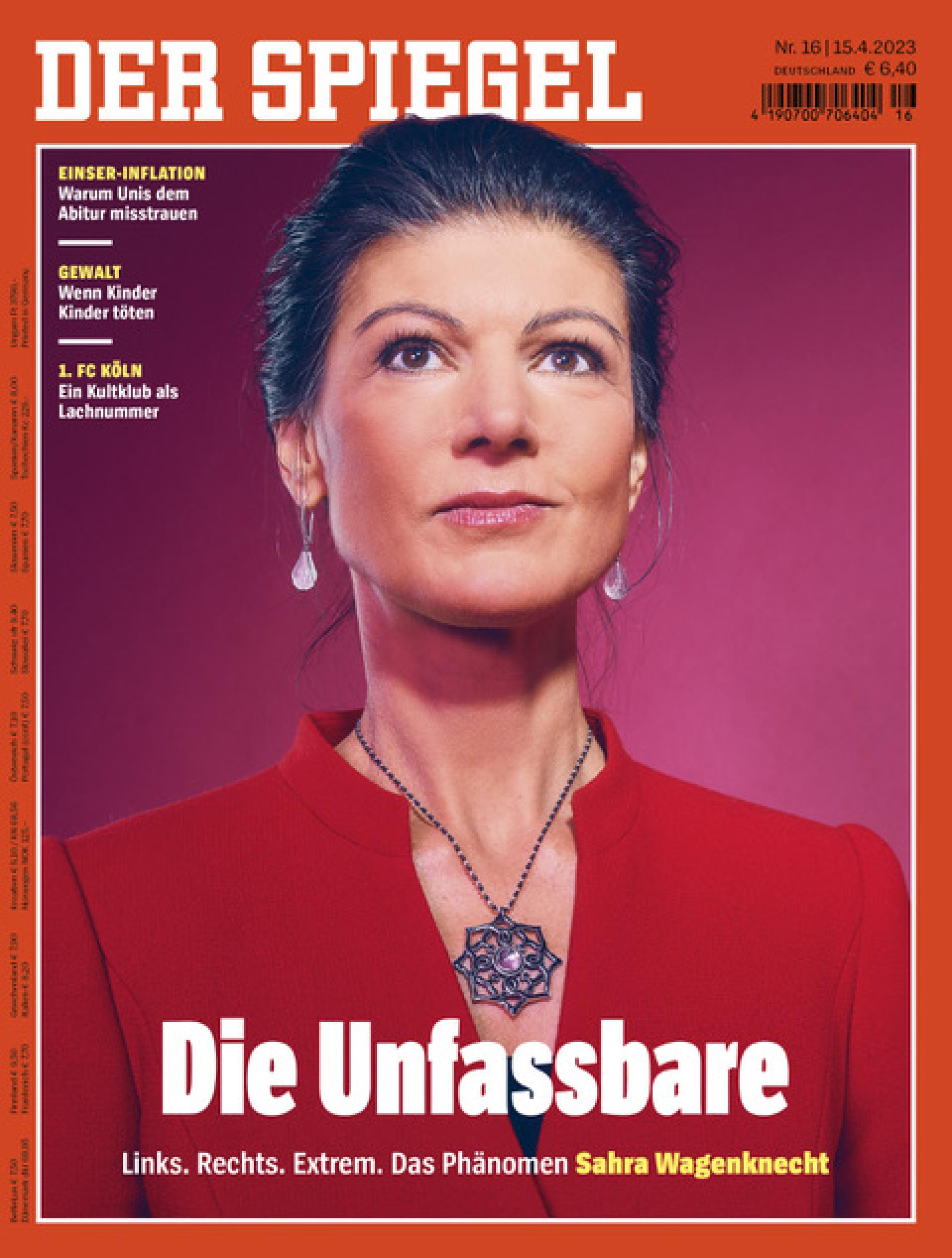 Ein Cover von dem Magazin "Der Spiegel". 