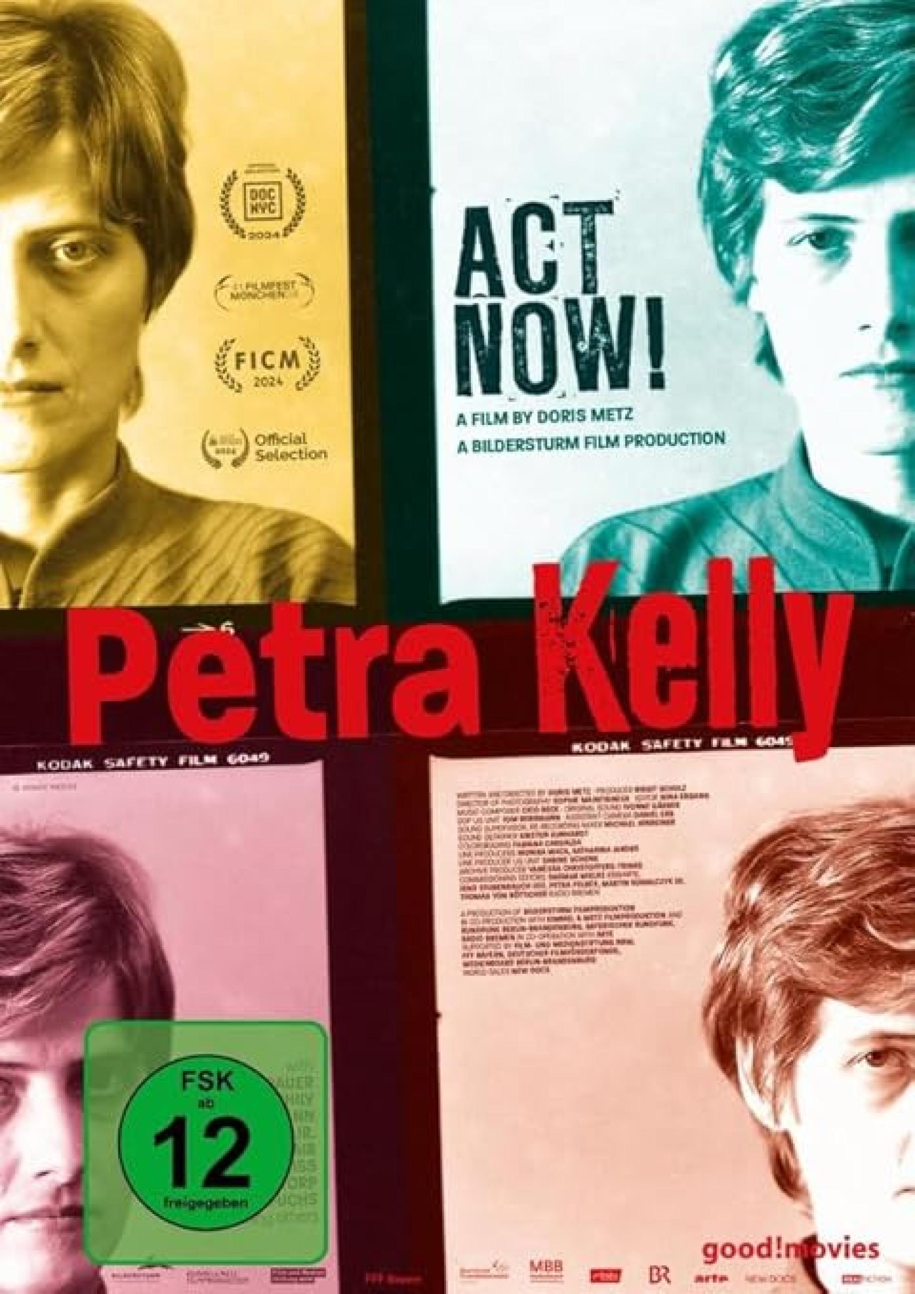 DVD Cover Film Petra Kelly - Act now